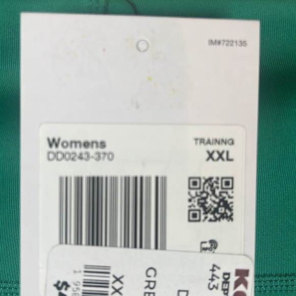 NWT Women’s Nike One Mid-rise Bike Short training XXL - Picture 4 of 5